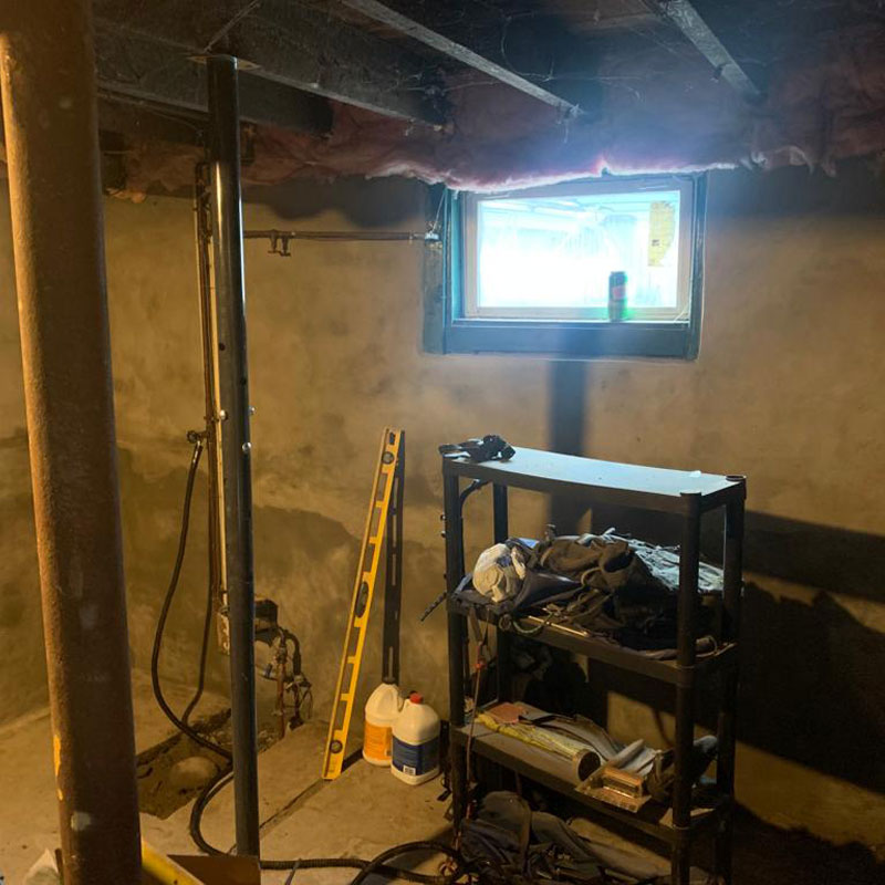 basement masonry work