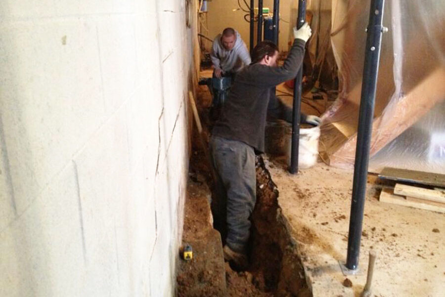 basement waterproofing