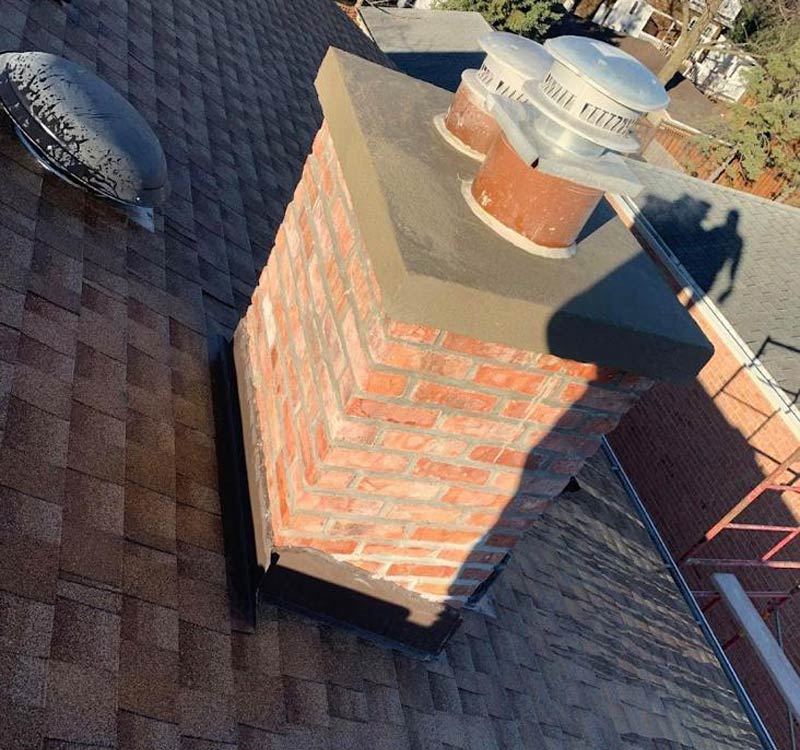 chimney rebuild