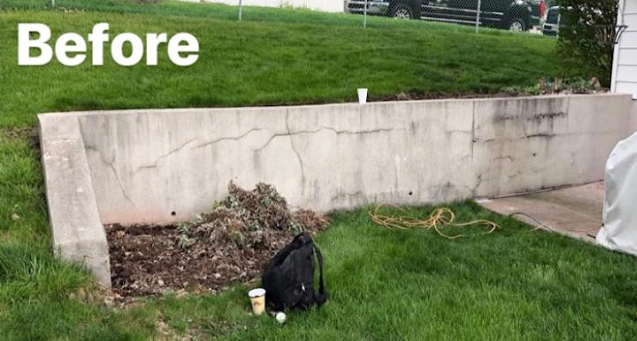 concrete wall repairs services